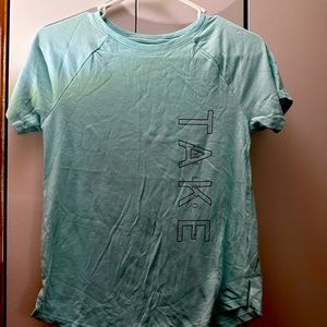 Take The Lead girls tee. Size 10/12.